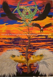 Mabon. Inspired by an Autumn Equinox Workshop run by Suzanne Corbie